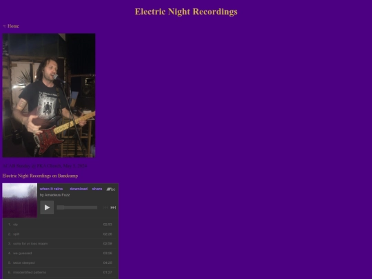 recordings screenshot