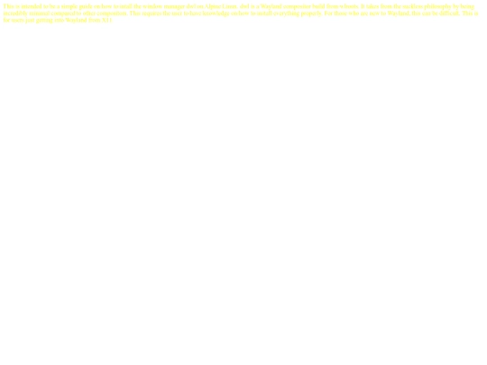 dwl_alpine screenshot