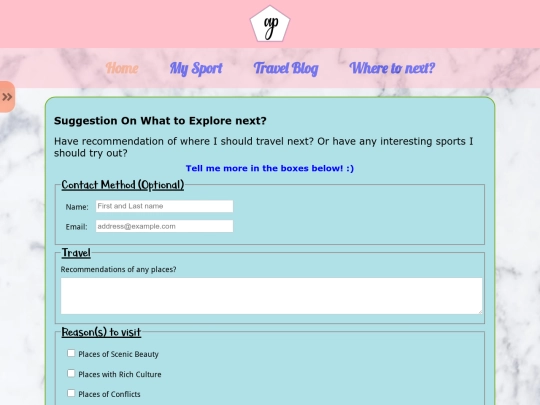 Form screenshot