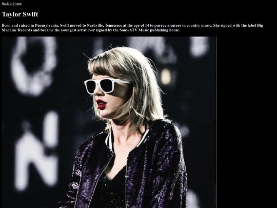 TaylorSwift screenshot