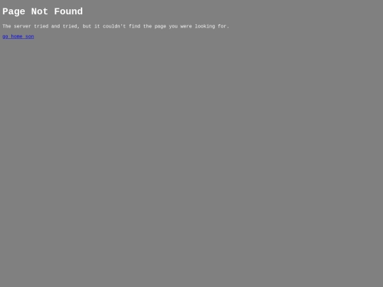 not_found screenshot