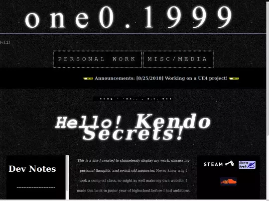 homepage screenshot