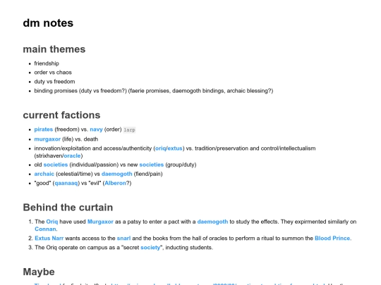 campaign/dm notes screenshot