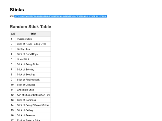 campaign/sticks screenshot