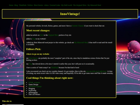 index screenshot