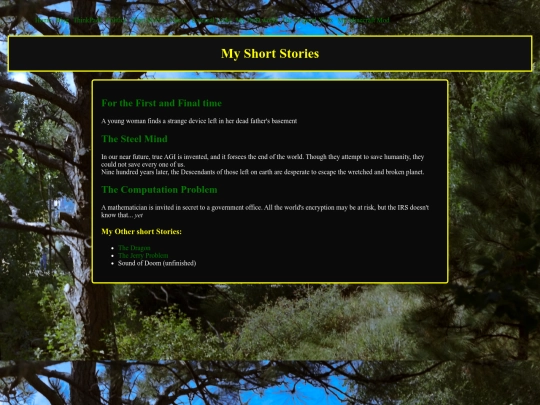 shortstories screenshot