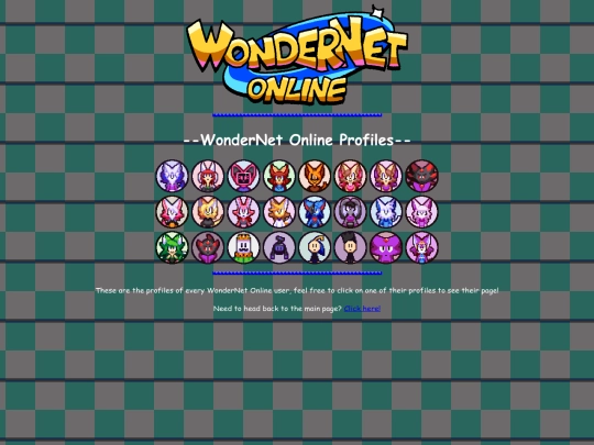 profiles screenshot