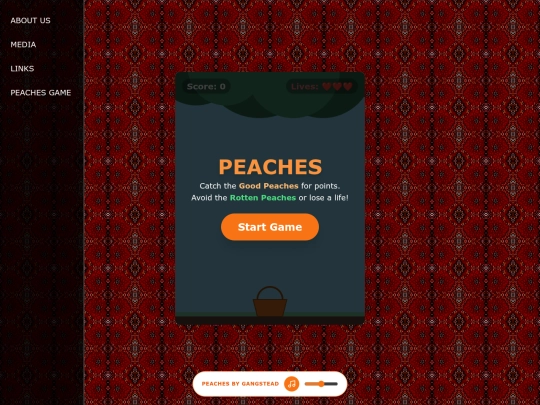 peachesgame screenshot