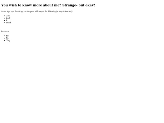 biopage screenshot