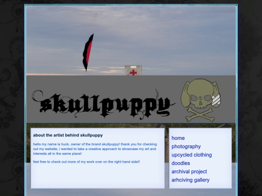 homepage screenshot