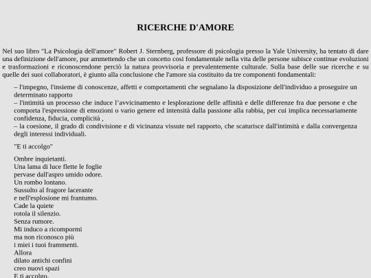ricerche screenshot