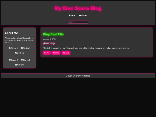 testing thinhs out/blog screenshot