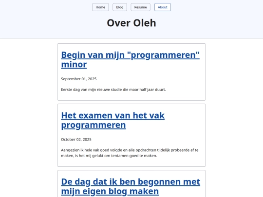 blog screenshot
