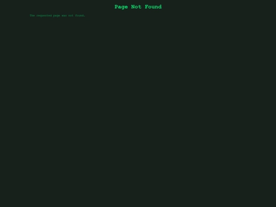not_found screenshot