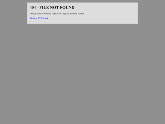 not_found screenshot