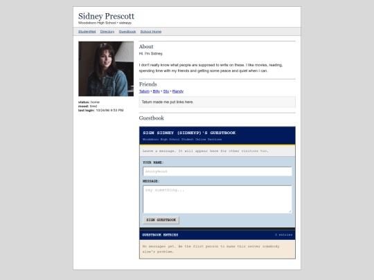 sidneyp screenshot