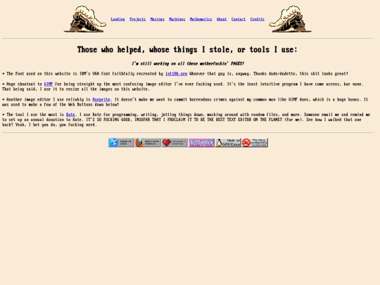 credits screenshot