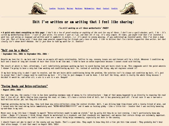 musings screenshot