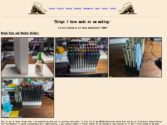 projects screenshot