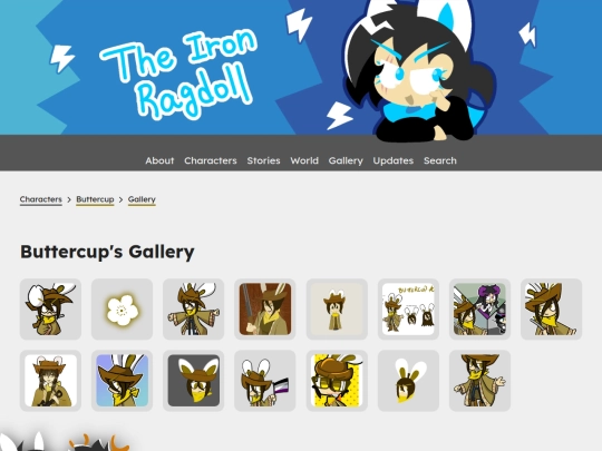 characters/buttercup/gallery screenshot