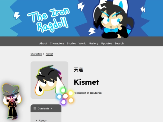 characters/kismet screenshot