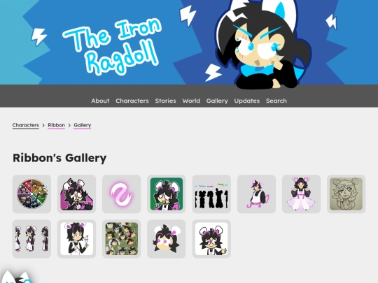 characters/ribbon/gallery screenshot