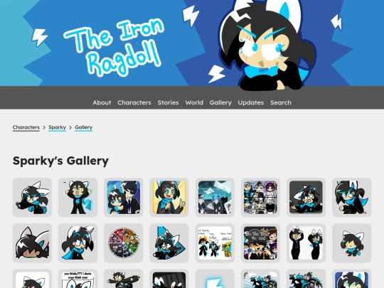 characters/sparky/gallery screenshot