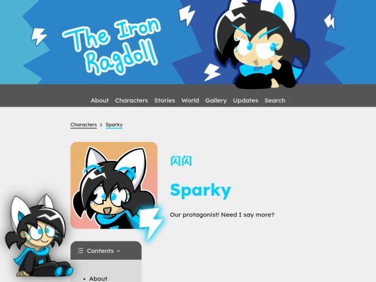 characters/sparky screenshot