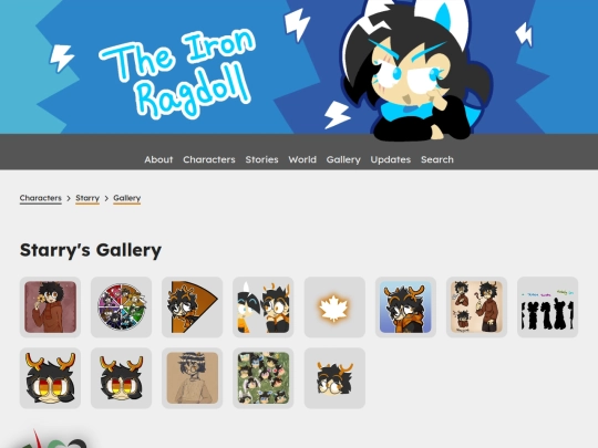 characters/starry/gallery screenshot