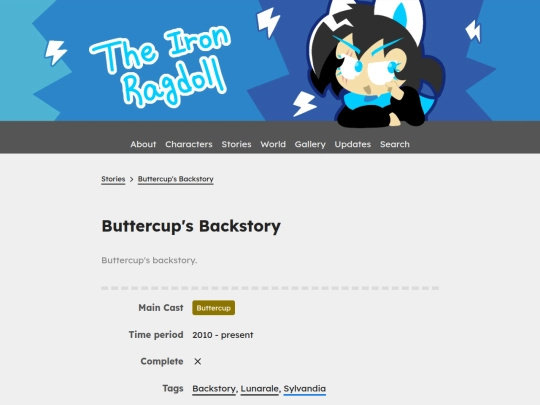 stories/buttercup-backstory screenshot