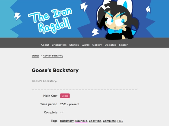 stories/goose-backstory screenshot