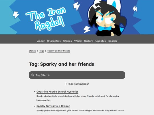 stories/tag/sparky-and-her-friends screenshot