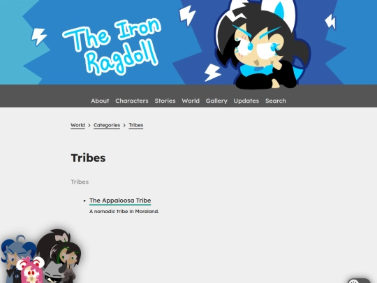 world/category/tribes screenshot