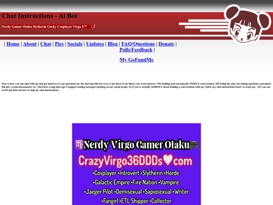 chatbot screenshot