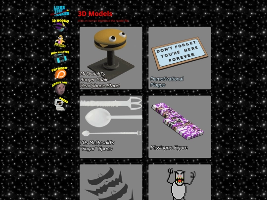 3dmodels screenshot