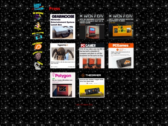 press screenshot