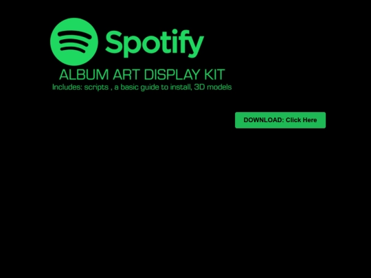 spotifyalbumart screenshot