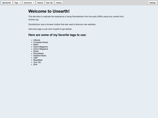 unearth screenshot