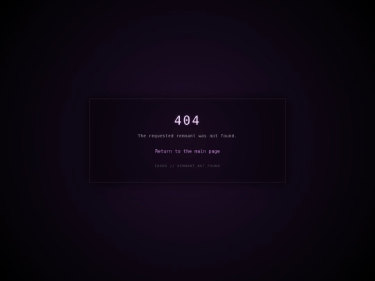 not_found screenshot