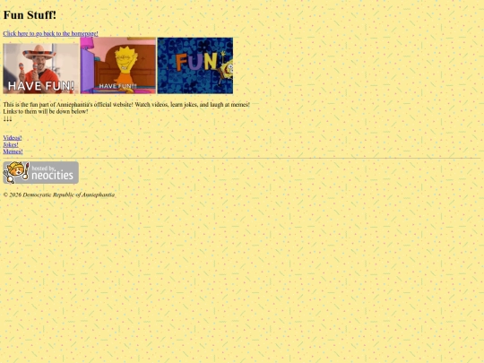 funstuff screenshot