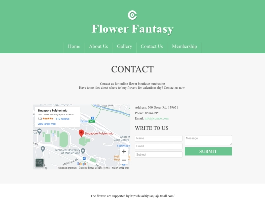 contactUs screenshot