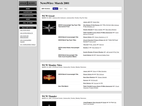 news2001march screenshot