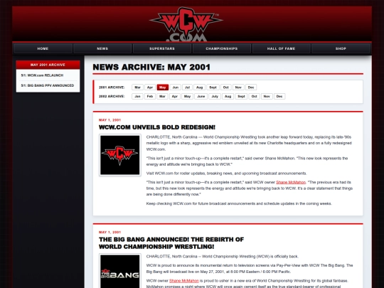 news2001may screenshot