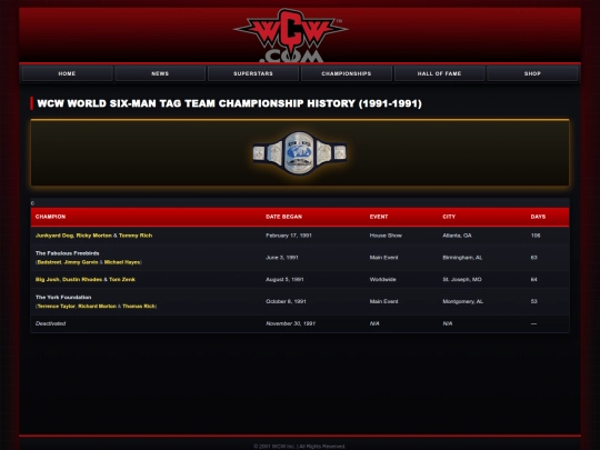 sixmantitle screenshot