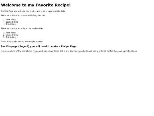 recipe screenshot
