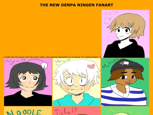 denpamenfanart screenshot