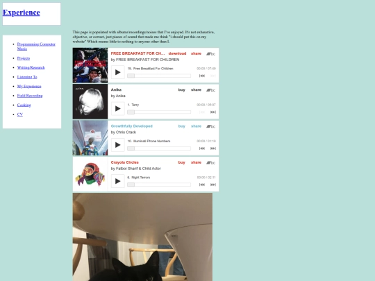 favorites screenshot