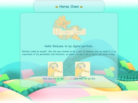 Homepage screenshot