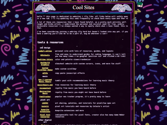 cool_sites screenshot