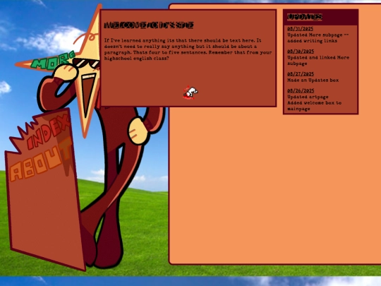 homepage screenshot
